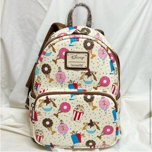 NWT Disney x Loungefly - Chip and Dale Sweet
Treats Mini Backpack
